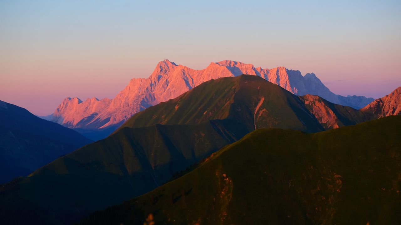 Blick zur Zugspitze vom Hönig Blick zur Zugspitze vom Hönig